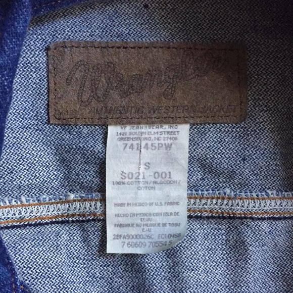 Vintage Wrangler Denim Jacket - Picture 9 of 9